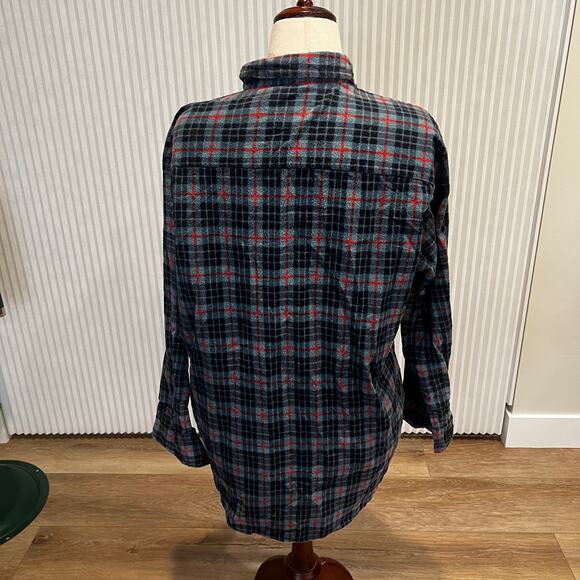 DICKIES Men's Plaid Button Up Shirt Size XL - Picture 2 of 6